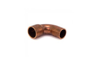 Courbe cuivre 90° grand rayon mâle / femelle à souder BRICOZOR