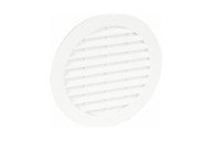 Grille d'aération ronde avec moustiquaire pour tuyau fibrociment NICOLL