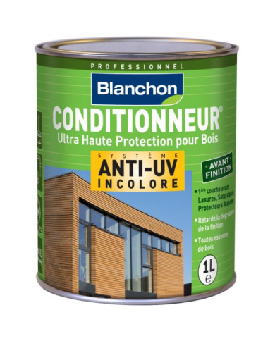 Conditionneur® haute protection Anti-UV - avant finition - incolore BLANCHON