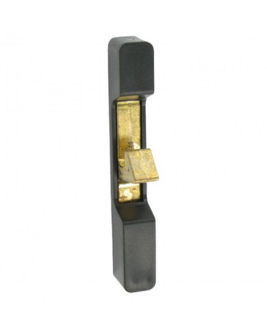 Gâche en applique pour serrure de portail PVC – noir – GA TIRARD