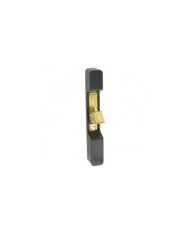 Gâche en applique pour serrure de portail PVC – noir – GA TIRARD