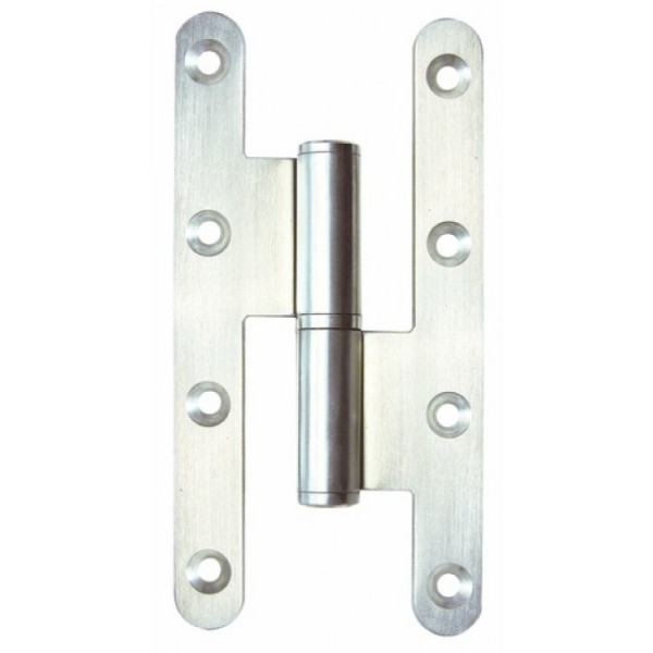 Paumelle menuiserie bois - lames bouts ronds - 140 x 70 - inox FAURE