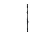Crémone en fonte en applique pour menuiserie bois RY59 - bouton confort JARDINIER MASSARD