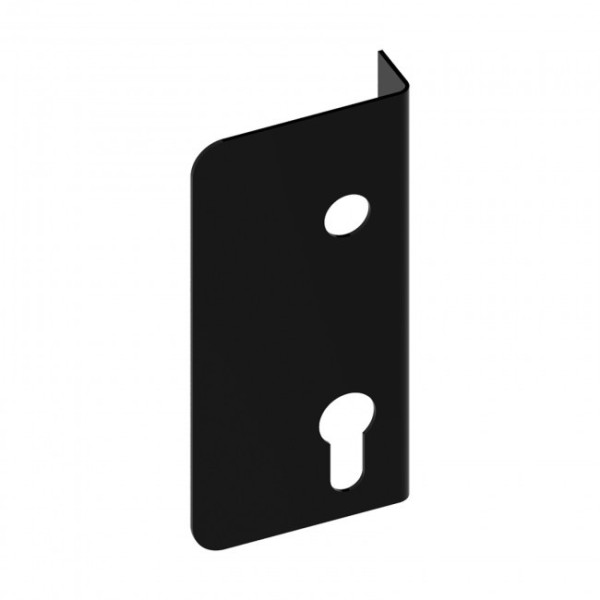 Enjoliveur pour serrure en applique verticale - noir - Modulox - GA TIRARD