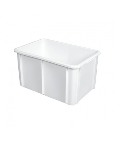 Bac gerbable en plastique blanc GILAC