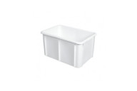 Bac gerbable en plastique blanc GILAC