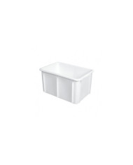 Bac gerbable en plastique blanc GILAC