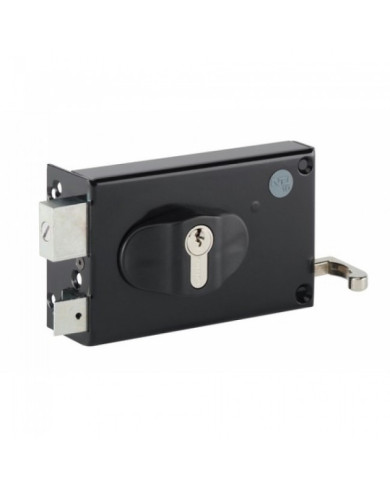 Serrure en applique modulable - à cylindre - à tirage - horizontale MÉTALUX