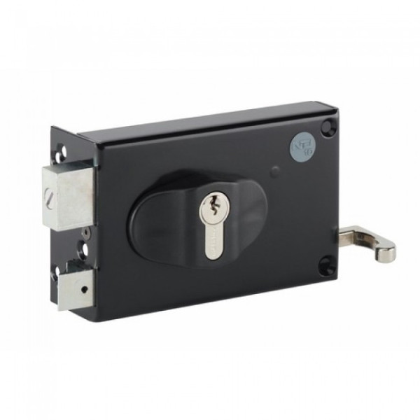 Serrure en applique modulable - à cylindre - à tirage - horizontale MÉTALUX