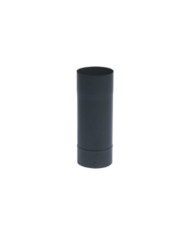 Tuyau acier émail noir mat - longueur 66 cm TEN