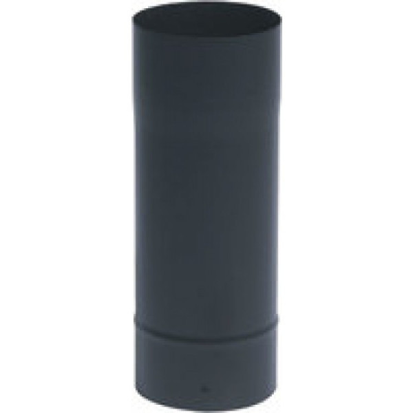 Tuyau acier émail noir mat - longueur 66 cm TEN