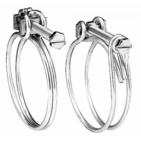 Colliers de serrage acier W1 - double fil - 3 pièces SERFLEX