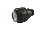 Raccord à compression mâle en polypropylène PP pour tube PE CODITAL