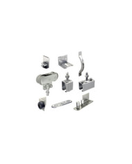 Kit porte coulissante Sportub pour rail de 2m - charge 80 kg par battant MANTION