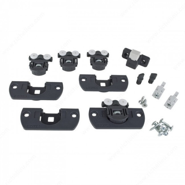 Système porte coulissante Clipo 16H Inslide / Mixslide - vantail 16 kg EKU