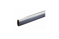 Barre de penderie ovale - 30 x 15 mm - longueur 3 m DUVAL