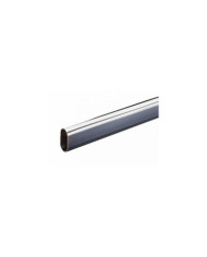 Barre de penderie ovale - 30 x 15 mm - longueur 3 m DUVAL
