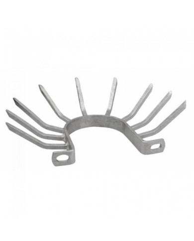 Collier anti-escalade - pour tubes de descente d’eau pluviale - galva WALRAVEN