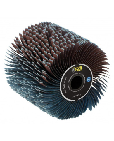 Brosse à lanières abrasives pour rénovateur REX 120-200 - ponçage FARTOOLS