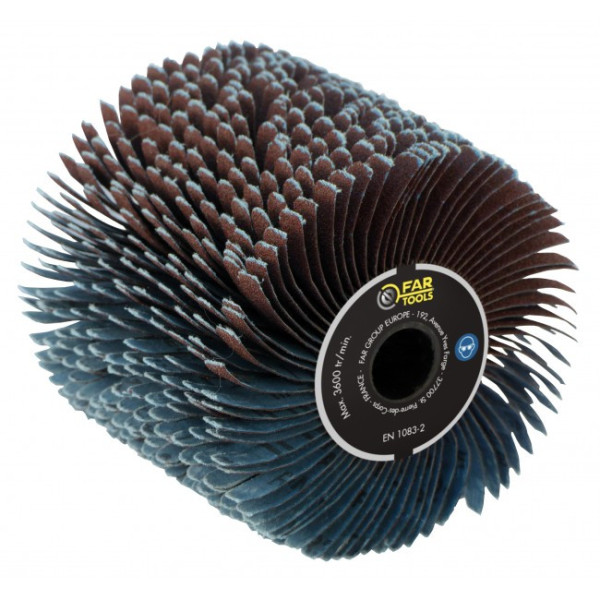Brosse à lanières abrasives pour rénovateur REX 120-200 - ponçage FARTOOLS