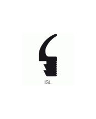 Joint caoutchouc noir pour seuil de menuiserie bois - ISL BILCOCQ