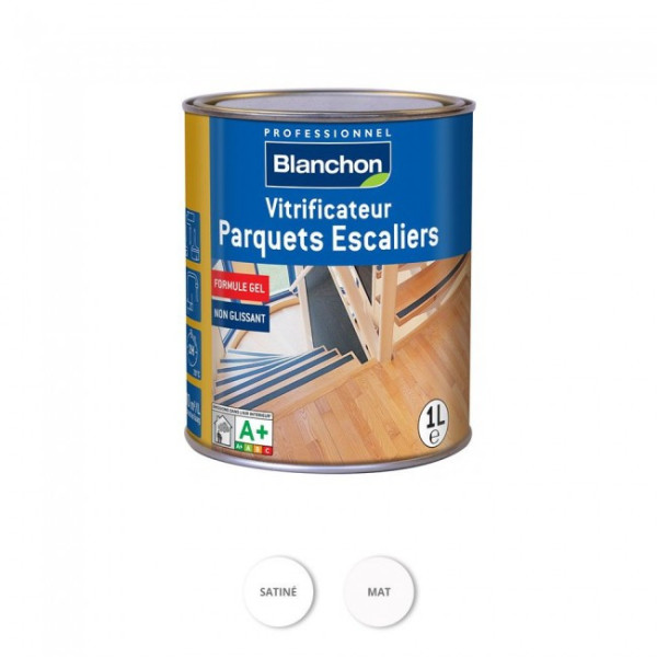 Vitrificateur gélifié - acrylique polyuréthane - parquets escaliers BLANCHON