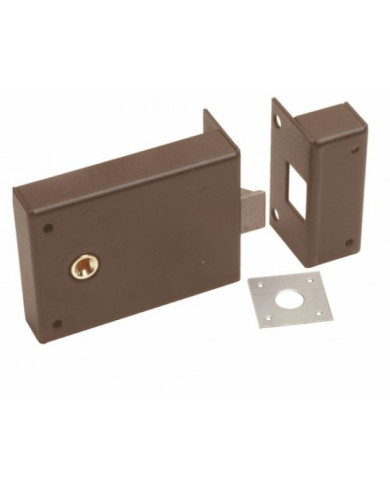 Serrure en applique horizontale - fonction bec-de-cane JPM