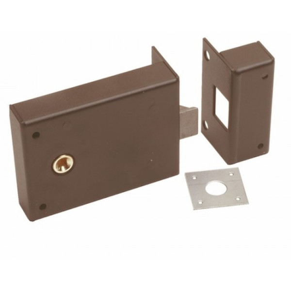 Serrure en applique horizontale - fonction bec-de-cane JPM