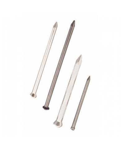 Pointes en acier brut - tête plate - boite de 5 kg Paté