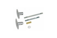 Boutons doubles de porte - universels - en aluminium BILCOCQ