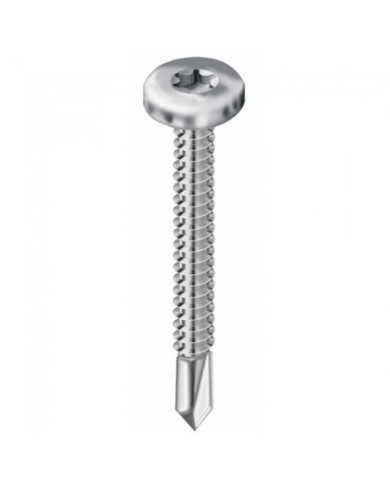 Vis autoperceuse - tête cylindrique - Torx - acier zingué VISWOOD