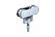 Montures à galets acier - portail coulissant - force 150 kg - 255A MANTION
