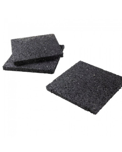 Cale caoutchouc isolante pour terrasse bois - x24 - Rubberpad NIVO & Cobra