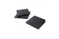 Cale caoutchouc isolante pour terrasse bois - x24 - Rubberpad NIVO & Cobra