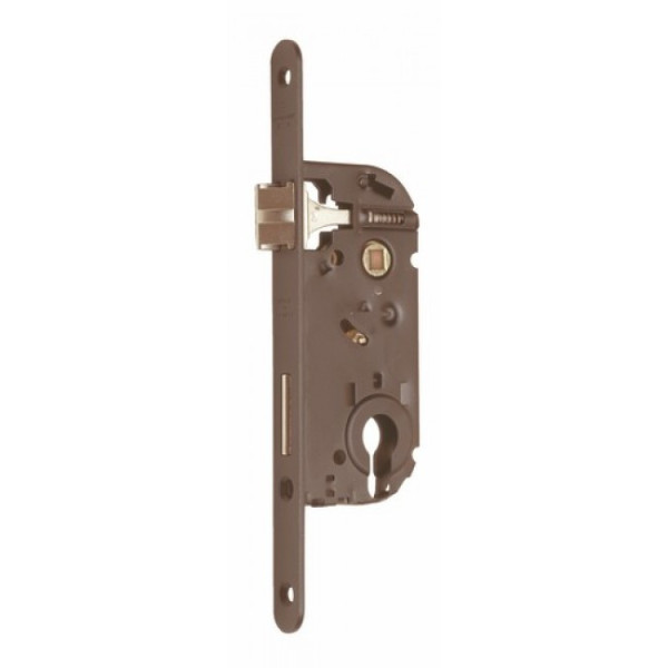 Serrure à larder à cylindre - coffre étroit - axe 40 - D4500 VACHETTE