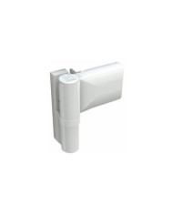 Paumelle pour menuiserie PVC - 120 kg - Blanc RAL 9016 - KT-N 6R HAHN