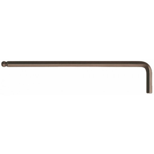 Clé 6 pans mâle coudée - tête sphérique - 369 WIHA