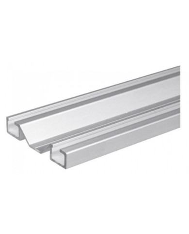 Rail double bas - pour porte coulissante - PRO LINE P100 SEED