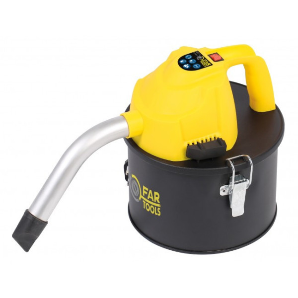 Aspirateur à cendres spécial poêle à granulés - 600W - cuve 4L - APG 4 FARTOOLS