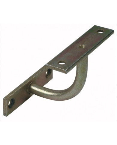 Support de rampe - coudé fixe - platine rectangulaire BRICOZOR