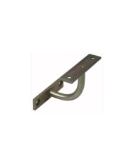 Support de rampe - coudé fixe - platine rectangulaire BRICOZOR