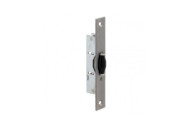 Serrure à larder à rouleau - portes métalliques - têtière inox - 23/21 MÉTALUX