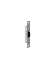 Serrure à larder à rouleau - portes métalliques - têtière inox - 23/21 MÉTALUX