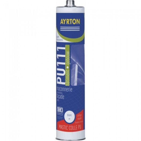 Mastic-colle polyuréthane - bâtiment - haute résistance - PU 111 AYRTON