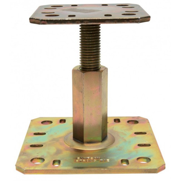 Pied de poteau sur platine - réglable - PPRC SIMPSON Strong-Tie