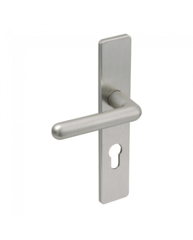 Poignées de porte sur plaques - aluminium argent - Golf VACHETTE