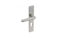 Poignées de porte sur plaques - aluminium argent - Golf VACHETTE