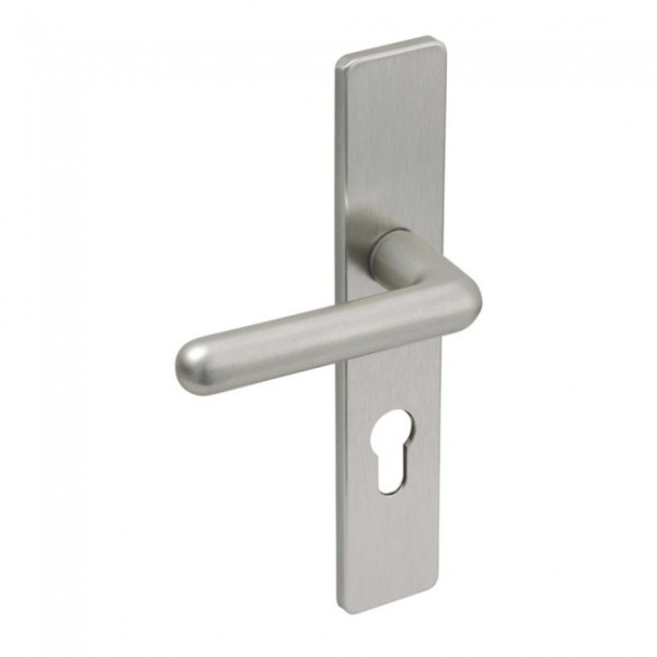 Poignées de porte sur plaques - aluminium argent - Golf VACHETTE