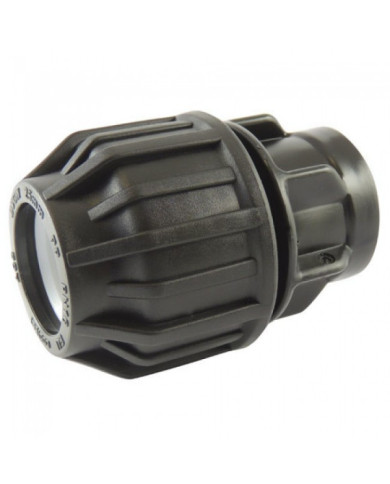 Raccord à compression femelle en polypropylène pour tube PE CODITAL
