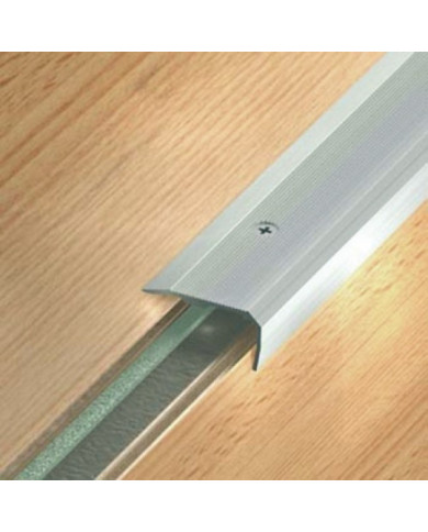 Nez de marche aluminium - pose intérieur et extérieur - Small 43 V DINAC